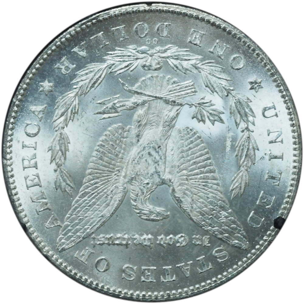 1880-CC Morgan Dollar GSA MS64+ NGC Reverse of 1878 (3) 1880-CC Morgan Dollar GSA MS64+ NGC