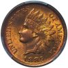 1889 Indian Head Cent MS64RB PCGS & CAC