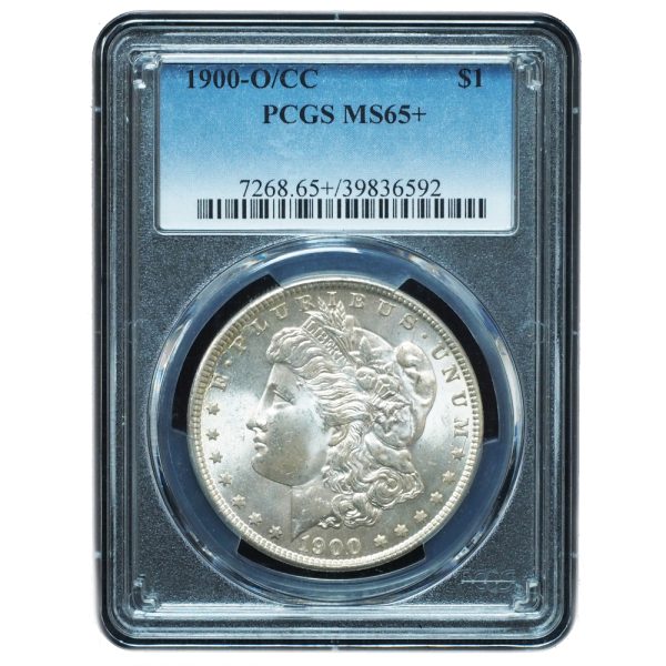 Buy 1900-O/CC Morgan Dollar MS65+ PCGS – Rare Overmint Error Gem