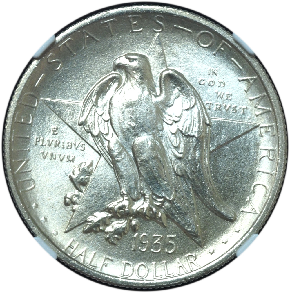 1935 Texas Commemorative Half Dollar MS67+ NGC (3) 1935 Texas Commemorative Half Dollar MS67+ NGC