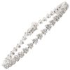 2.52ctw Diamond Tennis Bracelet 14K White Gold