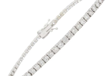 2.6ctw Diamond Tennis Bracelet 14K White Gold