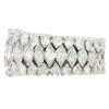 4ct Marquise & Round Diamond Eternity Band Platinum Side