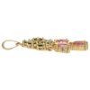 5.62ctw Tourmaline Pendant 14K Gold side