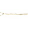 Ippolita 0.95ctw Diamond Stardust Squiggle Stick Necklace 18K Gold side