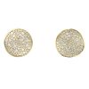 Ippolita 3.0ctw Diamond Wavy Disk Convertible Drop Earrings 18K Gold stud