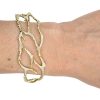 Ippolita Multi Branch Bangle with 4.21ctw Diamonds 18K Yellow Gold Modeled