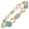 Ippolita Rock Candy Multi-Gemstone Bangle Bracelet 18K Gold