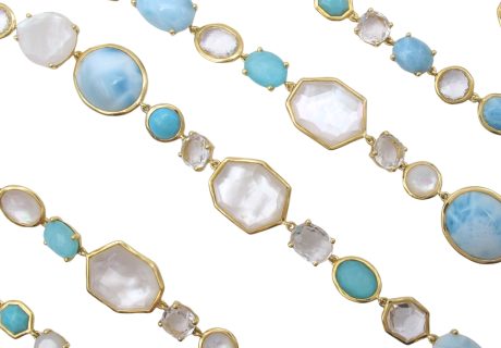 Ippolita Rock Candy Multi-Gemstone Necklace 18K Gold links