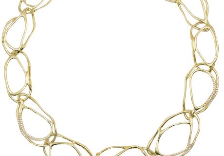 Ippolita Stardust Coral Reef Diamond Necklace 2.34ctw 18K