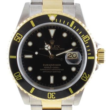 Pre-Owned Rolex 40MM Two Tone Submariner (1999) Model 16613