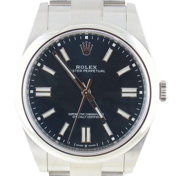 Pre-Owned Rolex 41MM Oyster Perpetual (2023) Stainless Steel#124300