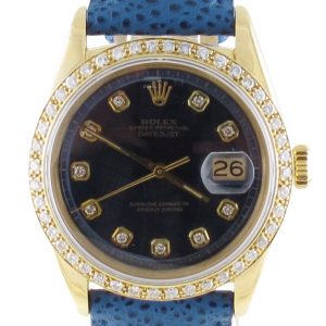 Pre-Owned Vintage Rolex 36MM Datejust (1970) 18kt Yellow Gold Model 1601