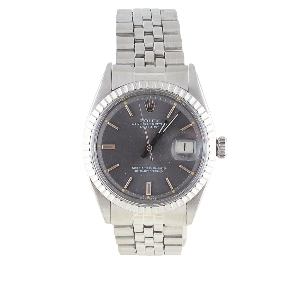 Pre-Owned Vintage Rolex Datejust (1971) Stainless Steel Model 1601 Front