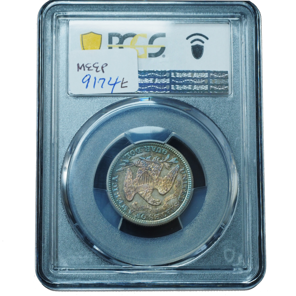 Proof 1873 Seated Liberty Quarter PR65 PCGS (3) Proof 1873 Seated Liberty Quarter PR65 PCGS