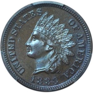 Proof 1883 Indian Head Cent PR66BN PCGS CAC