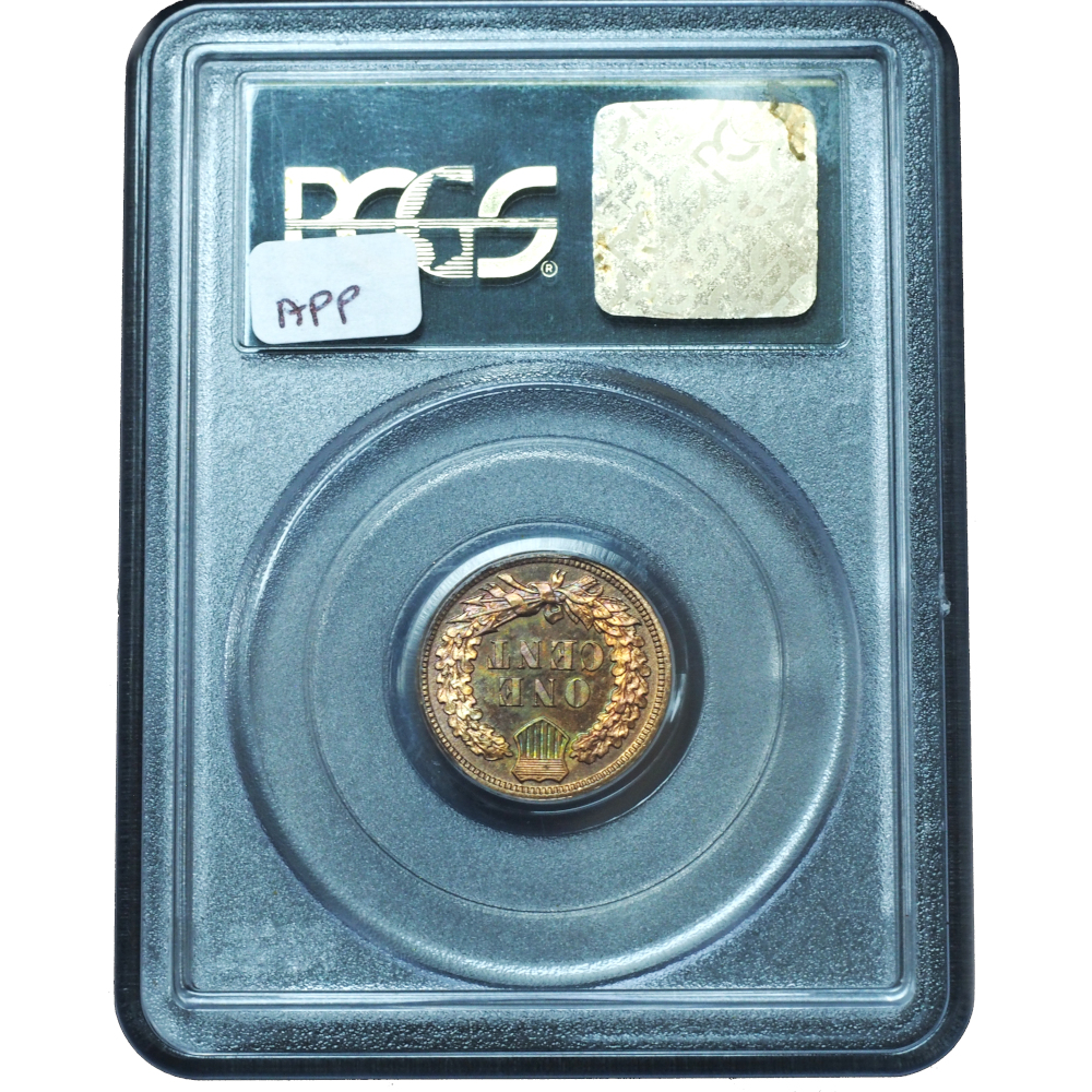 Proof 1909 Indian Head Cent PR65RB PCGS OGH & CAC (2) Proof 1909 Indian Head Cent PR65RB PCGS CAC