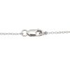 0.50ct Rose Cut Marquise with Diamond Halo Drop Necklace 14k White Gold clasp