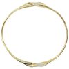0.76ctw Ippolita Diamond Stardust Bangle Bracelet 18k Yellow GoldProfile