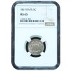 1867 Shield Nickel With Rays MS65 NGC