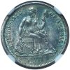 1875-CC Above Bow Seated Dime MS63 NGC