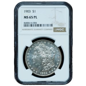 1903 Morgan Dollar MS65PL NGC – Brilliant Prooflike Gem