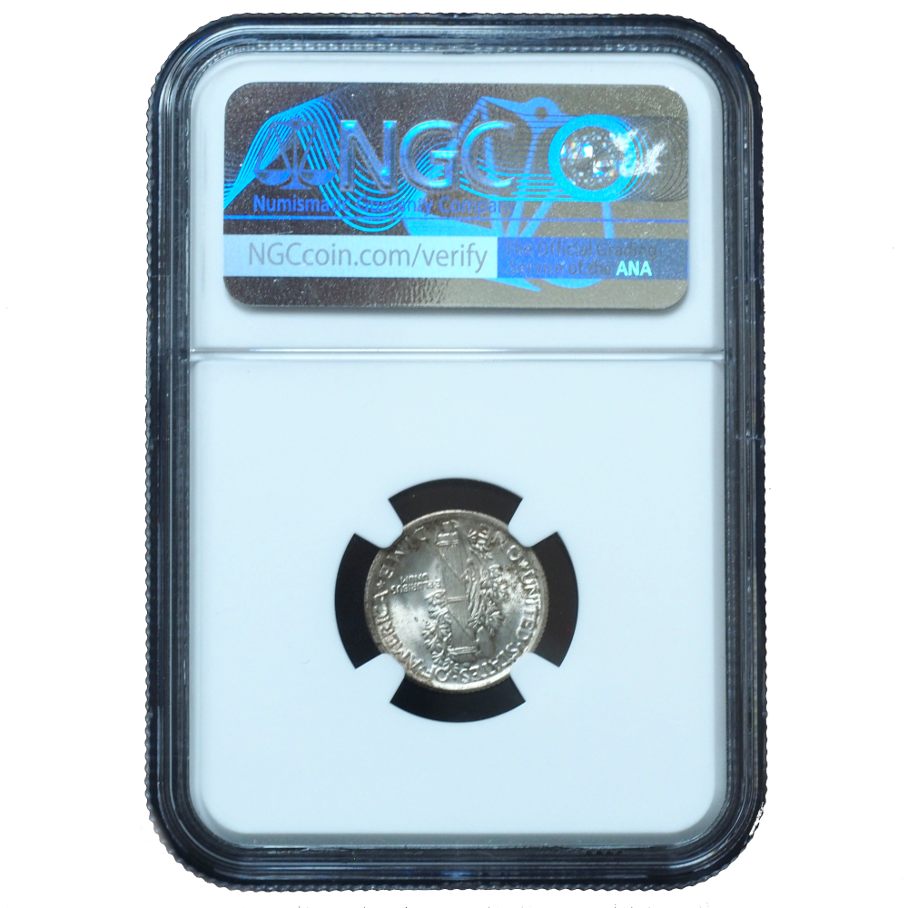 1918 Mercury Dime MS66FB NGC (4) 1918 Mercury Dime MS66FB NGC