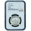 1936 Gettysburg Half Dollar MS67 NGC