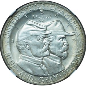 1936 Gettysburg Half Dollar MS67 NGC