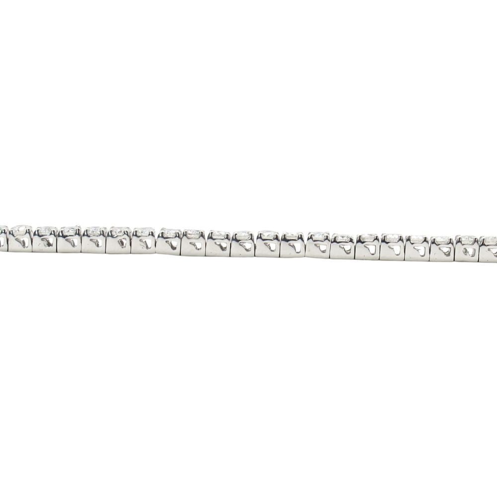3.50ctw Diamond Tennis Bracelet 14K White Gold (2) 3.50ctw Diamond Tennis Bracelet 14K White Gold (2)