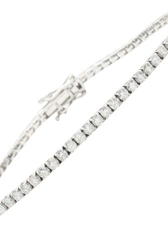 3.50ctw Diamond Tennis Bracelet 14K White Gold