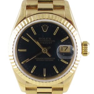 Pre-Owned Ladies 26MM Rolex Presidential (1990) 18kt Yellow Gold Model 69178
