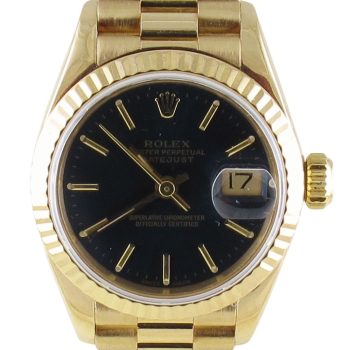 Pre-Owned Ladies 26MM Rolex Presidential (1990) 18kt Yellow Gold Model 69178