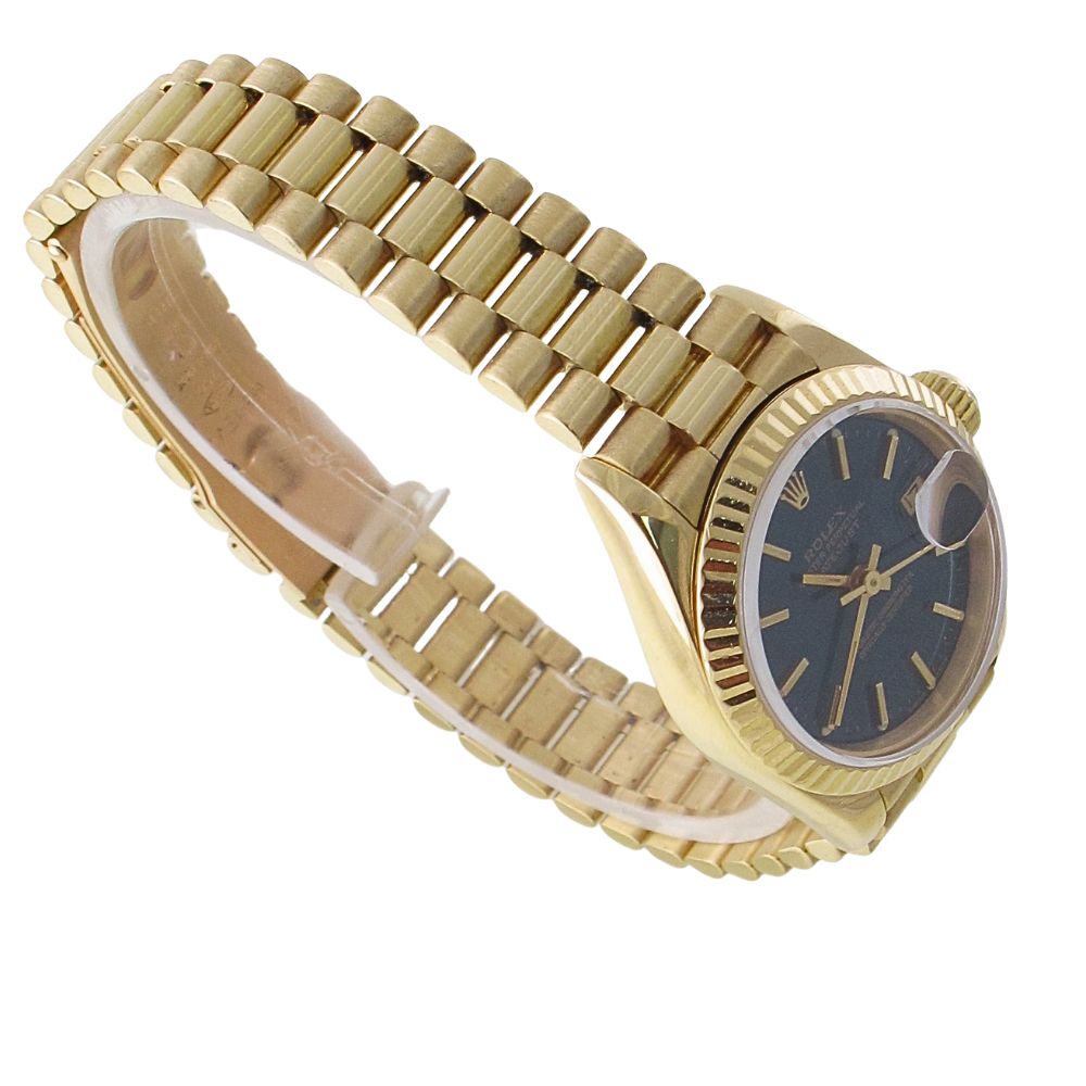 Pre-Owned Ladies 26MM Rolex Presidential (1990) 18kt Yellow Gold Model 69178 Right