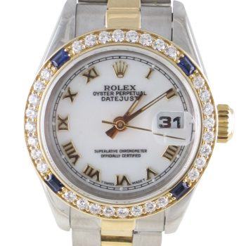 Pre-Owned Ladies Rolex 26MM Datejust (1995) Two Tone Model 69173