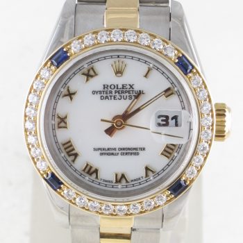 Pre-Owned Ladies Rolex 26MM Datejust (1995) Two Tone Model 69173