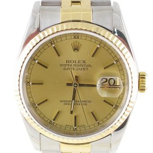 Pre-Owned Rolex 36MM Two Tone Datejust (2002) Model 16233