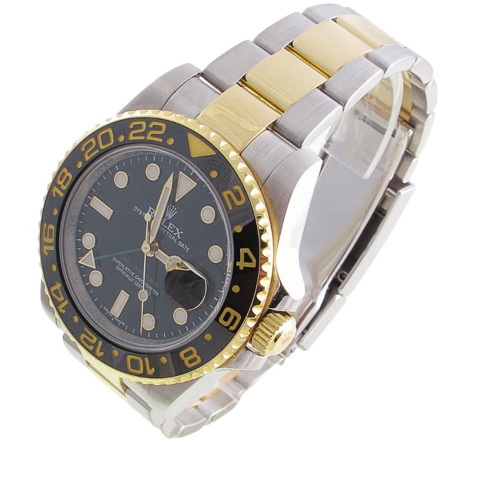 Pre-Owned Rolex 40MM GMT Master II (2016) Two Tone Model 116713 Left