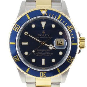 Pre-Owned Rolex 40MM Two Tone Submariner (2007) Model 16613