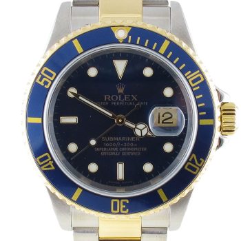 Pre-Owned Rolex 40MM Two Tone Submariner (2007) Model 16613