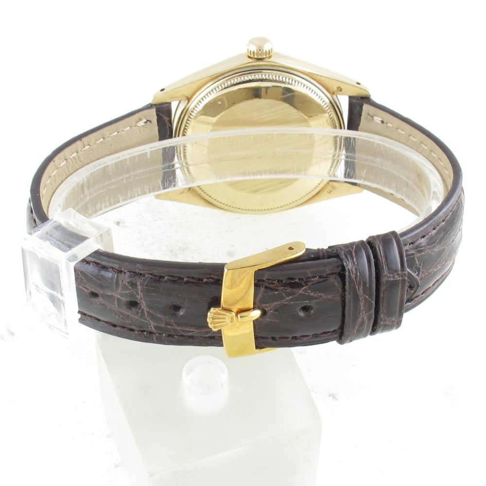 Pre-Owned Vintage Rolex 34MM Date (1972) 14kt Yellow Gold Model 1503 back