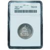 Proof 1867 Seated Liberty Quarter PR64 ANACS