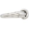 Vintage Tiffany & Co Signature X Ring 18K White Gold side