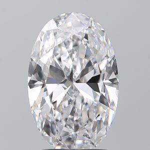 Oval 2.50ct D VVS1
