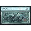 1896 $5 Silver Certificate PMG 64 – Educational Series Near-Gem Note
