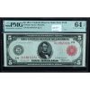 1914 $5 Federal Reserve Note PMG 64 EPQ – Red Seal, New York District