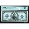 1923 $5 Silver Certificate PMG 58 EPQ Lincoln Porthole