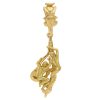 Brevetto Italy Adam and Eve Pendant 14K Gold