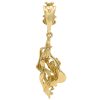 Brevetto Italy Adam and Eve Pendant 14K Gold back