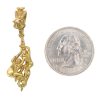 Brevetto Italy Adam and Eve Pendant 14K Gold size